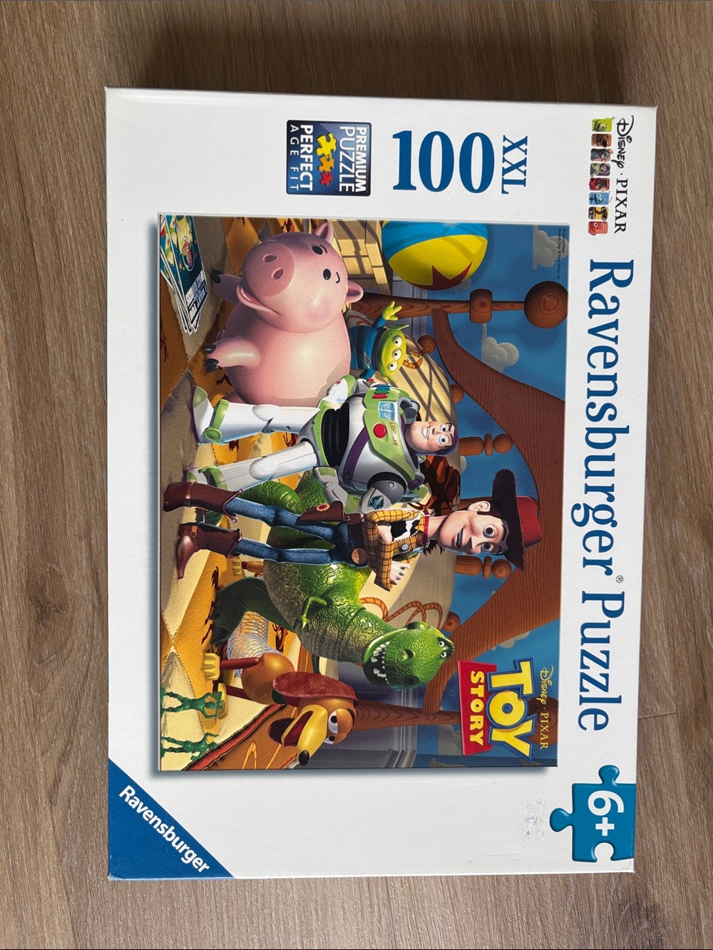 Ravensburger Toy Story Puzzle 100 XXL 6+ - Blue, Green, Yellow, Pink, White